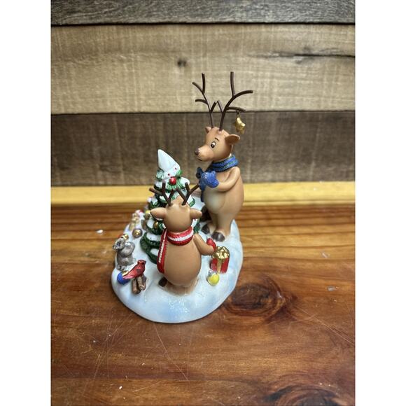 Partylite Reindeer Votive Candle Holder P8536 Holiday Christmas - Picture 4 of 6